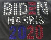 Biden Harris 2020 Rhinestone Transfer