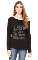 Lose 5lbs in 5 Days Rhinestone Transfer j5