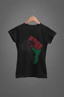 Black History Red/Black/Green Fist Transfer G4