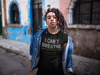 I Can't Breathe w/ Black Lives Matter Transfer G17