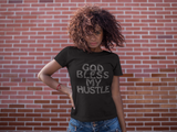 God Bless my Hustle AB Stones Rhinestone Transfer J22